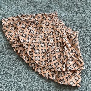 Zara 11 - 12 Years Floral Patterned Skirt with Pants